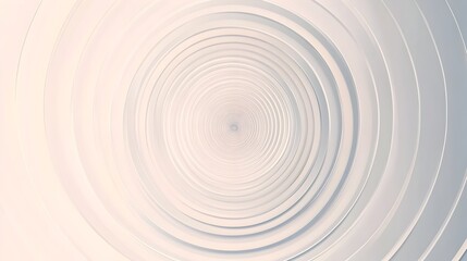 Obraz premium Minimalist Concentric Circles Soft Shades Elegant Timeless Design Background