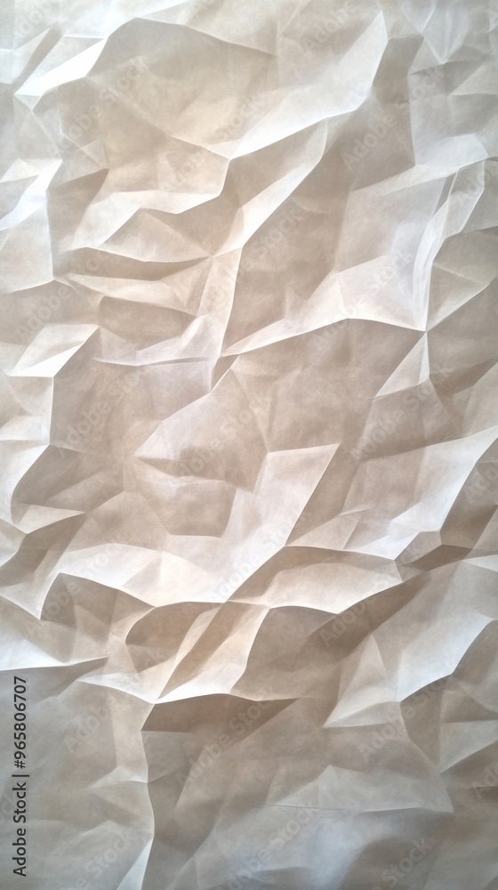 Poster crumpled paper texture background