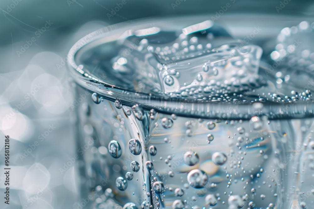 Canvas Prints closeup of bubbly water