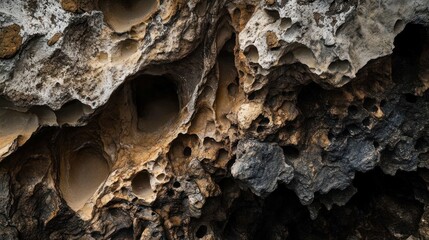 Eroded Rock Formation