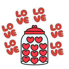 strawberry jam jar © betania