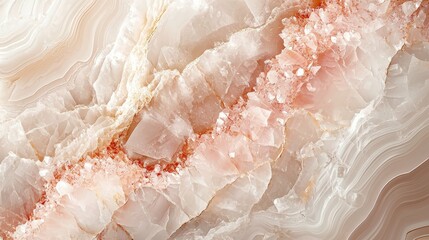 Beige Marble with Rose Quartz Horizontal Background.