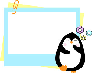Penguin frame
