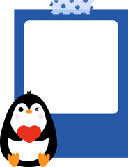 Penguin frame