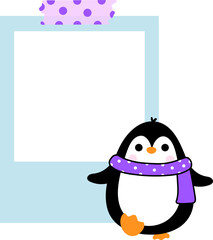 Penguin frame