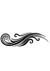 Fototapeta premium Swirl SVG, Flourish SVG, Stroke Svg, Ornaments Svg, Decorative Svg, Swirl Icon, Frame SVG, Decorative Elements SVG, Clipart, Silhouette, Cut file for Cricut SVG, JPG, PNG