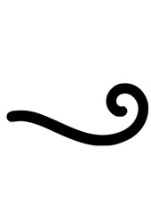 Swirl SVG, Flourish SVG, Stroke Svg, Ornaments Svg, Decorative Svg, Swirl Icon, Frame SVG, Decorative Elements SVG, Clipart, Silhouette, Cut file for Cricut SVG, JPG, PNG