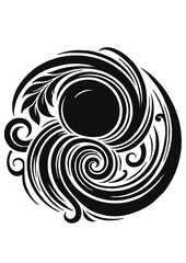 Swirl SVG, Flourish SVG, Stroke Svg, Ornaments Svg, Decorative Svg, Swirl Icon, Frame SVG, Decorative Elements SVG, Clipart, Silhouette, Cut file for Cricut SVG, JPG, PNG