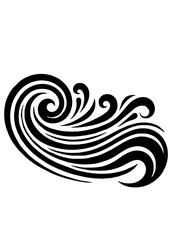 Swirl SVG, Flourish SVG, Stroke Svg, Ornaments Svg, Decorative Svg, Swirl Icon, Frame SVG, Decorative Elements SVG, Clipart, Silhouette, Cut file for Cricut SVG, JPG, PNG