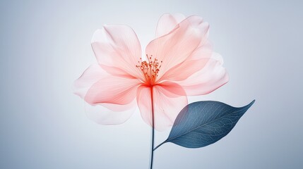 Obraz premium Captivating Time-Lapse: Stunning Blooming Flower Petals Unfolding in Seconds