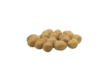 Crispy sweet peanut coating coconut milk