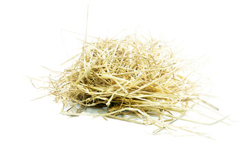 Rice straw dried