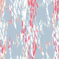 colorful mixed brush animal pattern