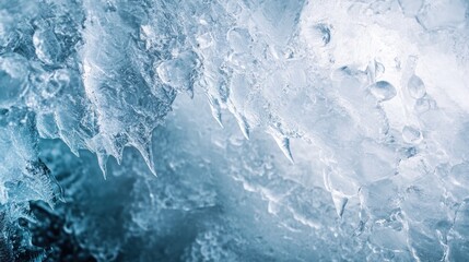 Frozen Ice Formations