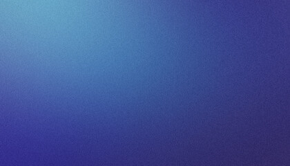 Fototapeta premium Blue background fading from dark to light with a grainy texture