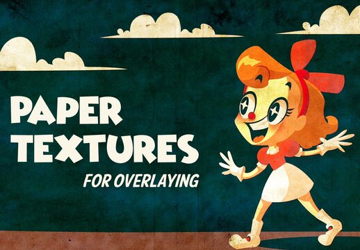 Vintage Paper Textures Mockup