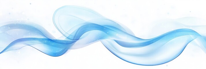Cold air effect, winter wind swirls and wave. Blue streams of fresh breeze flows isolated on transparent background. Whirlwind, vortex light effect, vector realistic illustration 