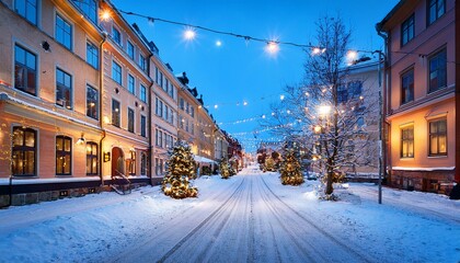 Fototapeta premium Christmas in Helsinki, Finland. 