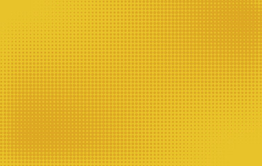 Halftone comic book background with dots. Colorful pop art retro pattern in comic style. Colorful dot texture illustration