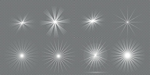 Shimmering Sunlight Sparkle Illustration