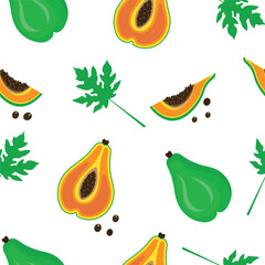 Papaya pattern