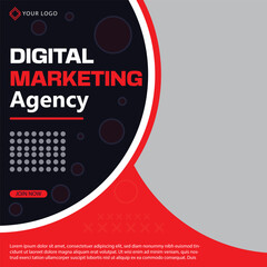 social media banner design with image 