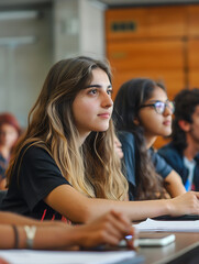 Dynamic Political Science Class Debate Among University Students in Ultra HD