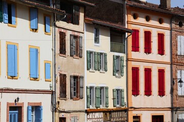 Fototapeta premium Lombez in Gers department, France