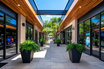 Real estate portfolio featuring commercial properties, retail spaces attracting business owners looking for prime locations