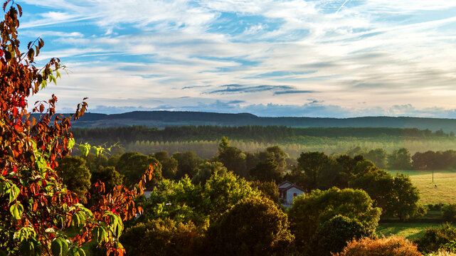 Beautiful summer landscape France