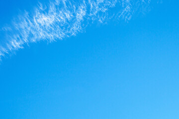 Beautiful blue sky clouds for background.