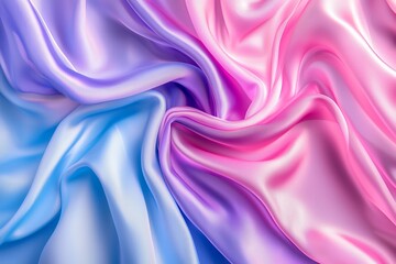 Fototapeta premium Background with iridescent neon signs. A backdrop with holographic abstract pastel colors. Background with holographic foil. Trendy vaporwave creative gradient.