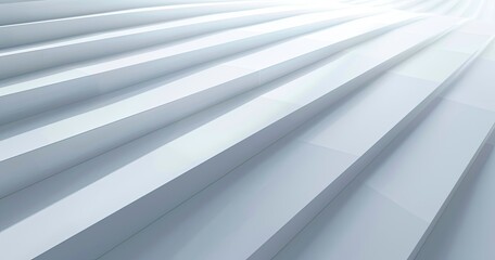 Obraz premium A smooth, abstract surface with parallel lines creating depth and light reflections.