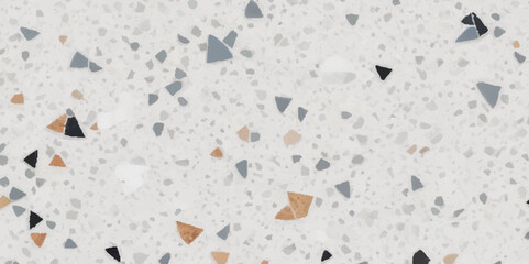 Good terrazo designs are used , White Texture. Terrazzo flooring texture polished stone pattern old surface marble for background. flooring texture polished stone pattern old surface marble. 