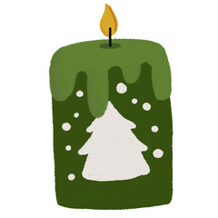 christmas candle