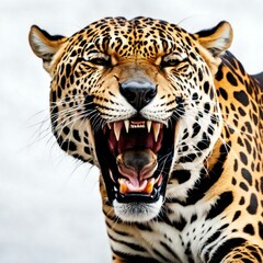 Fototapeta premium leopard in the jungle 