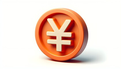 Fototapeta premium JAPAN CURRENCY SYMBOL ICON