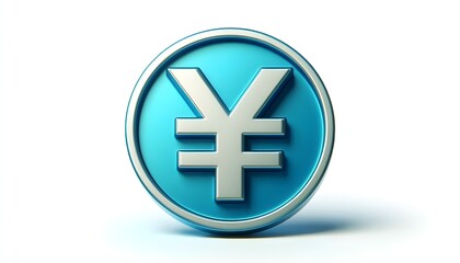 Obraz premium JAPAN CURRENCY SYMBOL ICON