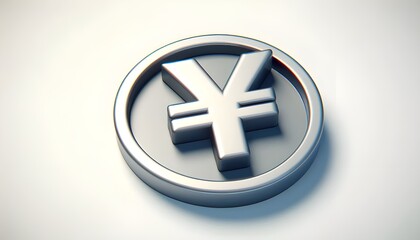 Obraz premium JAPAN CURRENCY SYMBOL ICON