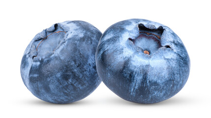 Obraz premium Fresh blueberry isolated on transparent png