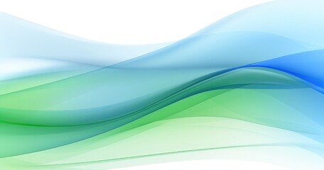 A smooth, flowing abstract design featuring shades of blue and green, ideal for backgrounds or artistic projects.