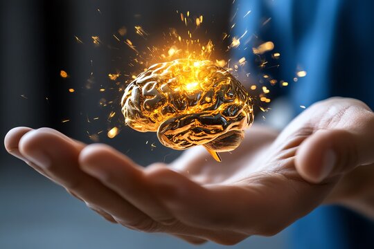 Brain transforming experiences into wisdom storing life lessons that shape future decisions and perspectives