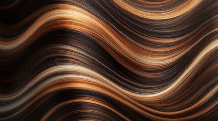 Beautiful healthy shiny hair texture with highlighted streaks