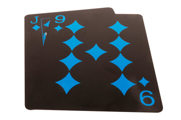 card black game deck point nine diamond jack nine