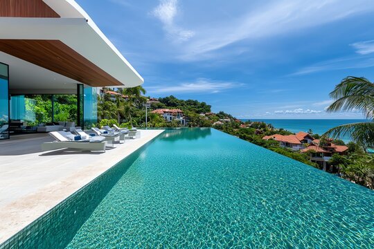 Real estate deal involving a luxury resort, ocean views and exclusive amenities, attracting wealthy buyers from around the world