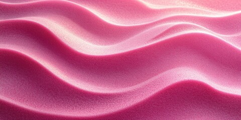 Fototapeta premium Soft pink waves create a soothing, textured background.