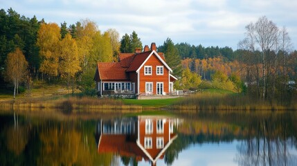 Country house near the lake