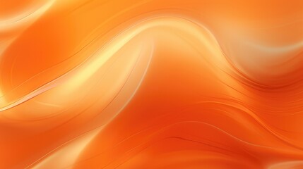A smooth, flowing abstract design in vibrant orange tones, conveying warmth and energy.