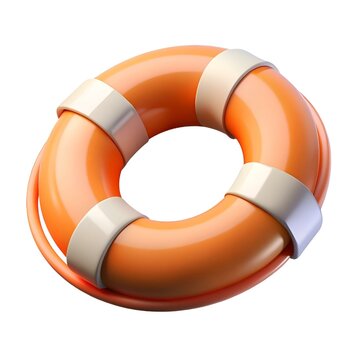 recommend clip art: 3D lifebuoy icon. perfect for safety. rescue. and support themes.