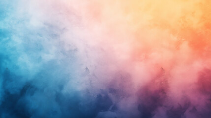 Fototapeta premium A colorful background with a blue sky and a yellow cloud